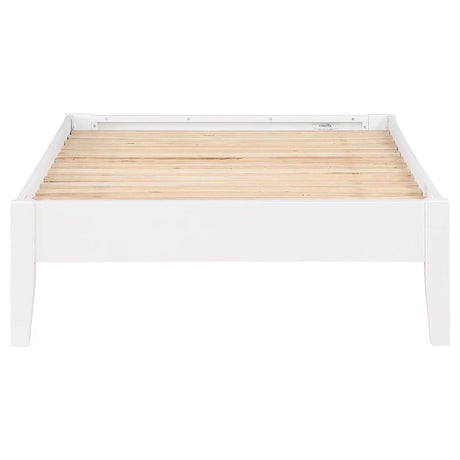 Hounslow White Platform Twin Bed by Coaster at Eve Furniture