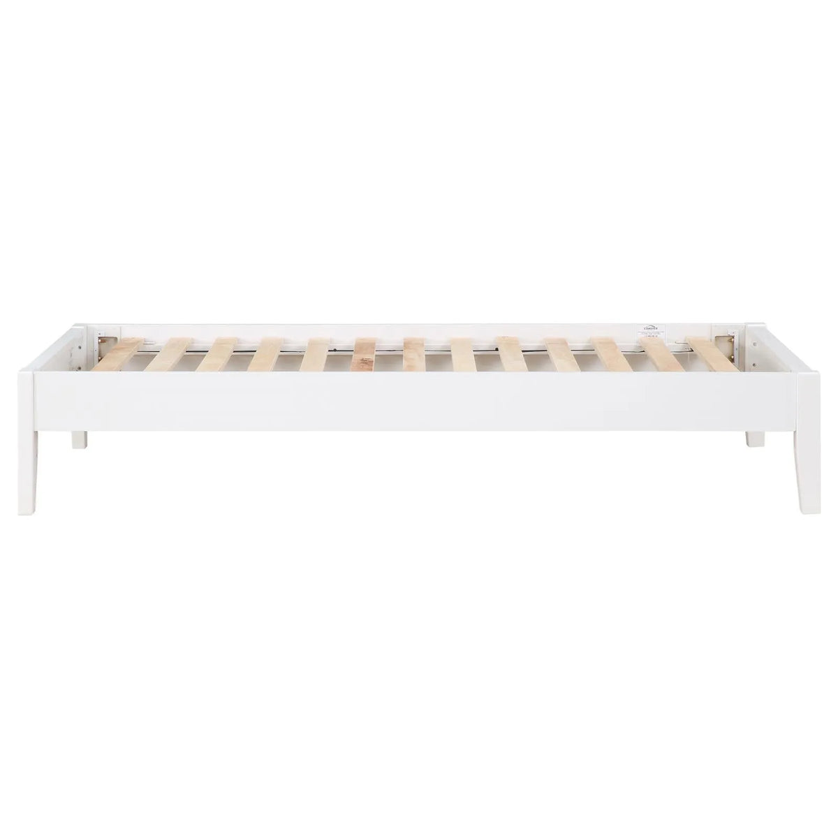 Hounslow White Platform Twin Bed by Coaster at Eve Furniture