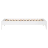 Hounslow White Platform Twin Bed by Coaster at Eve Furniture