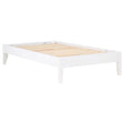 Hounslow White Platform Twin Bed by Coaster at Eve Furniture