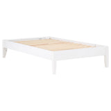 Hounslow White Platform Twin Bed by Coaster at Eve Furniture