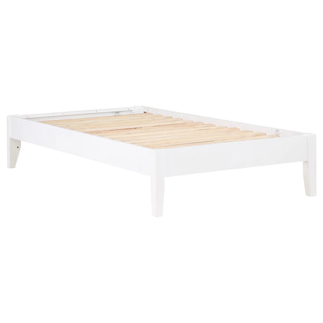 Hounslow White Platform Twin Bed by Coaster at Eve Furniture