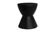 Hourglass Outdoor Stool Black by Moe's Home at Eve Furniture