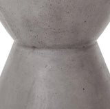 Hourglass Outdoor Stool Dark Grey by Moe's Home at Eve Furniture