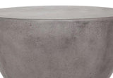 Hourglass Outdoor Stool Dark Grey by Moe's Home at Eve Furniture