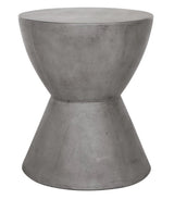 Hourglass Outdoor Stool Dark Grey by Moe's Home at Eve Furniture