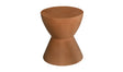 Hourglass Outdoor Stool Terracotta by Moe's Home at Eve Furniture