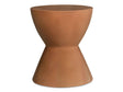 Hourglass Terracotta Outdoor Stool
