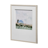House on a Hill II by Emma Scarvey a Hand Embellished Textured Framed Art Print Matted under Glass by Mercana at Eve Furniture
