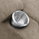 Houston Camel Upholstered Power Lift Recliner Chair by Coaster at Eve Furniture