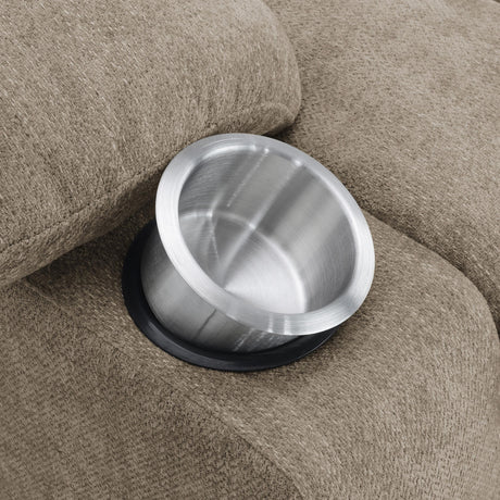 Houston Camel Upholstered Power Lift Recliner Chair by Coaster at Eve Furniture