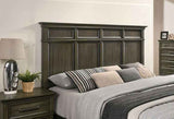 Houston Gray 4-Piece Queen Bedroom Set by Furniture of America at Eve Furniture