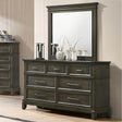 Houston Gray Dresser by Furniture of America at Eve Furniture