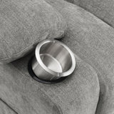 Houston Grey Upholstered Power Lift Recliner Chai by Coaster at Eve Furniture