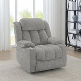 Houston Grey Upholstered Power Lift Recliner Chai by Coaster at Eve Furniture