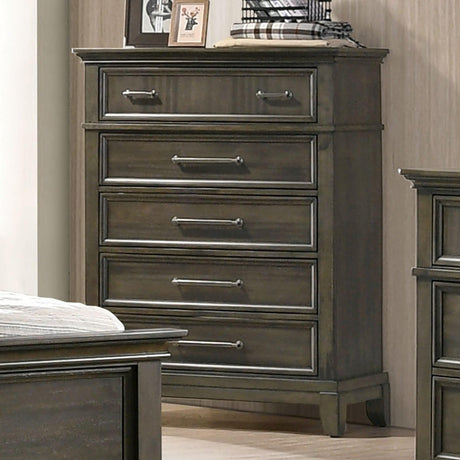 Houston Gray Chest by Furniture of America at Eve Furniture