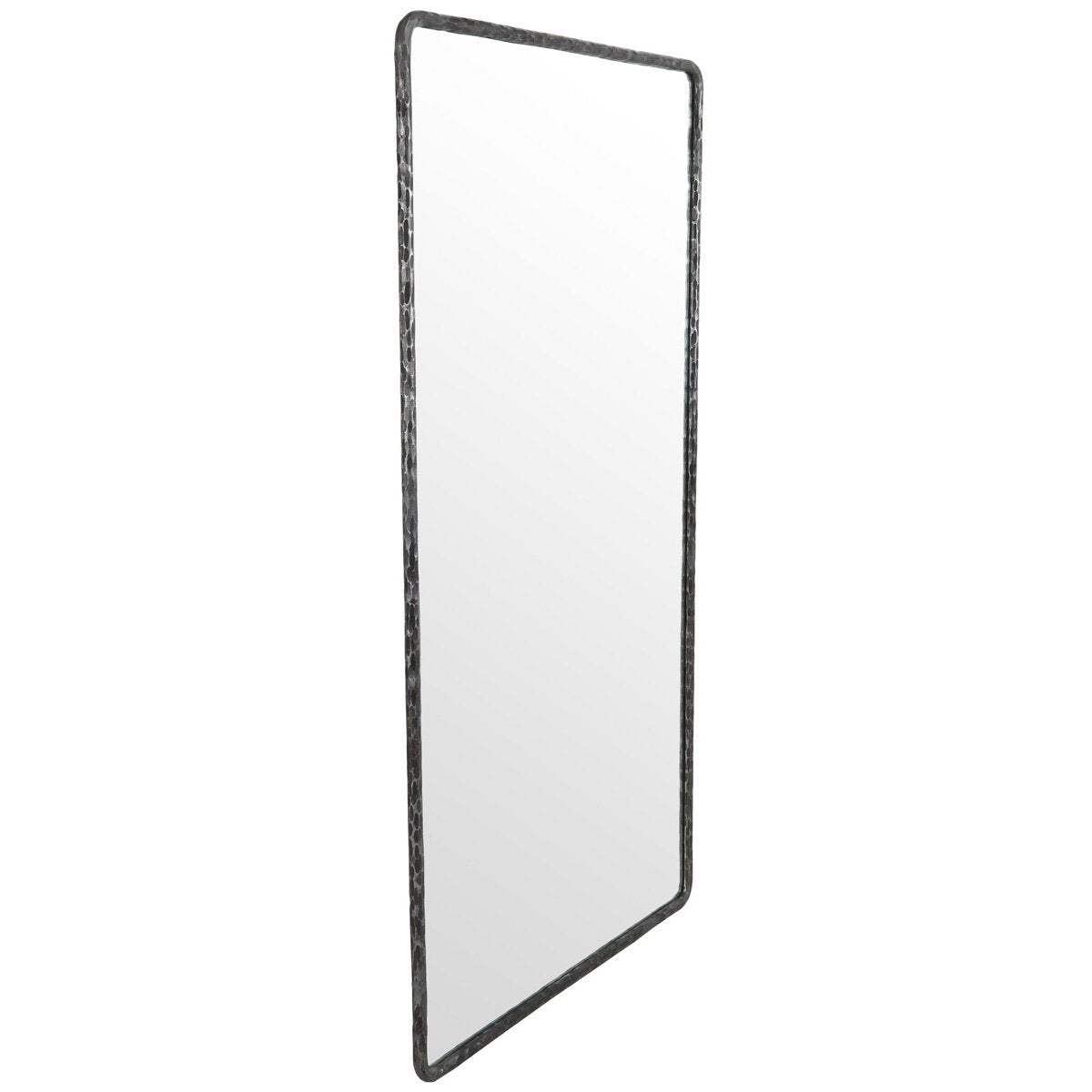 Howell 78" Floor Mirror - Hammered Metal by Classic Home at Eve Furniture