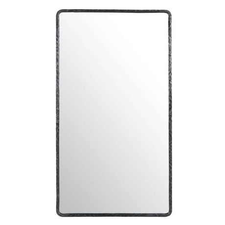 Howell 78" Floor Mirror - Hammered Metal by Classic Home at Eve Furniture