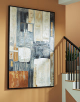 Howford Brown/Black/Gray Wall Art by Ashley at Eve Furniture