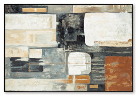 Howford Brown/Black/Gray Wall Art by Ashley at Eve Furniture