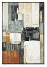 Howford Brown/Black/Gray Wall Art by Ashley at Eve Furniture