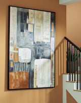 Howford Brown/Black/Gray Wall Art by Ashley at Eve Furniture