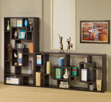 Howie Cappuccino 10-Shelf Bookcase by Coaster at Eve Furniture