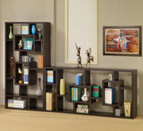 Howie Cappuccino 10-Shelf Bookcase by Coaster at Eve Furniture