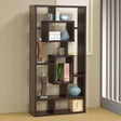 Howie Cappuccino 10-Shelf Bookcase by Coaster at Eve Furniture