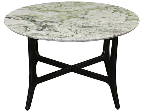 Hoxley Green Onyx 30″ Round Coffee Table by Steve Silver at Eve Furniture