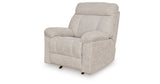 Hoyne Park Cobble Stone Recliner by Ashley at Eve Furniture