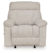 Hoyne Park Cobble Stone Recliner by Ashley at Eve Furniture