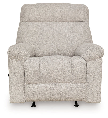 Hoyne Park Cobble Stone Recliner by Ashley at Eve Furniture