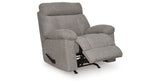 Hoyne Park Smoke Recliner by Ashley at Eve Furniture
