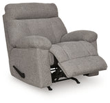 Hoyne Park Smoke Recliner by Ashley at Eve Furniture