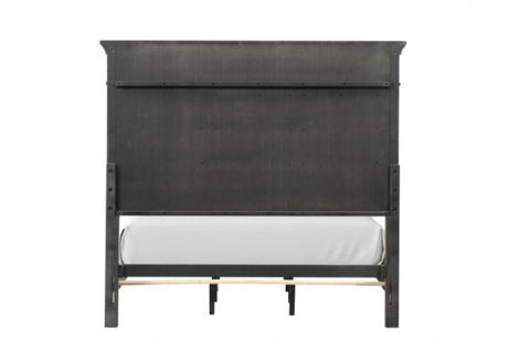 Huddersfield Dark Walnut 4-Piece Queen Bedroom Set by Furniture of America at Eve Furniture