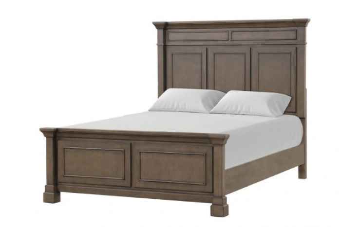 Huddersfield Dark Walnut 4-Piece Queen Bedroom Set by Furniture of America at Eve Furniture