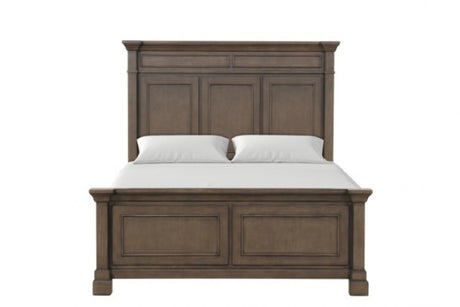 Huddersfield Dark Walnut 4-Piece Queen Bedroom Set by Furniture of America at Eve Furniture