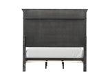 Huddersfield Dark Walnut King Panel Bed by Furniture of America at Eve Furniture