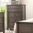 Huddersfield Dark Walnut Chest by Furniture of America at Eve Furniture