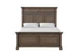 Huddersfield Dark Walnut Queen Panel Bed by Furniture of America at Eve Furniture