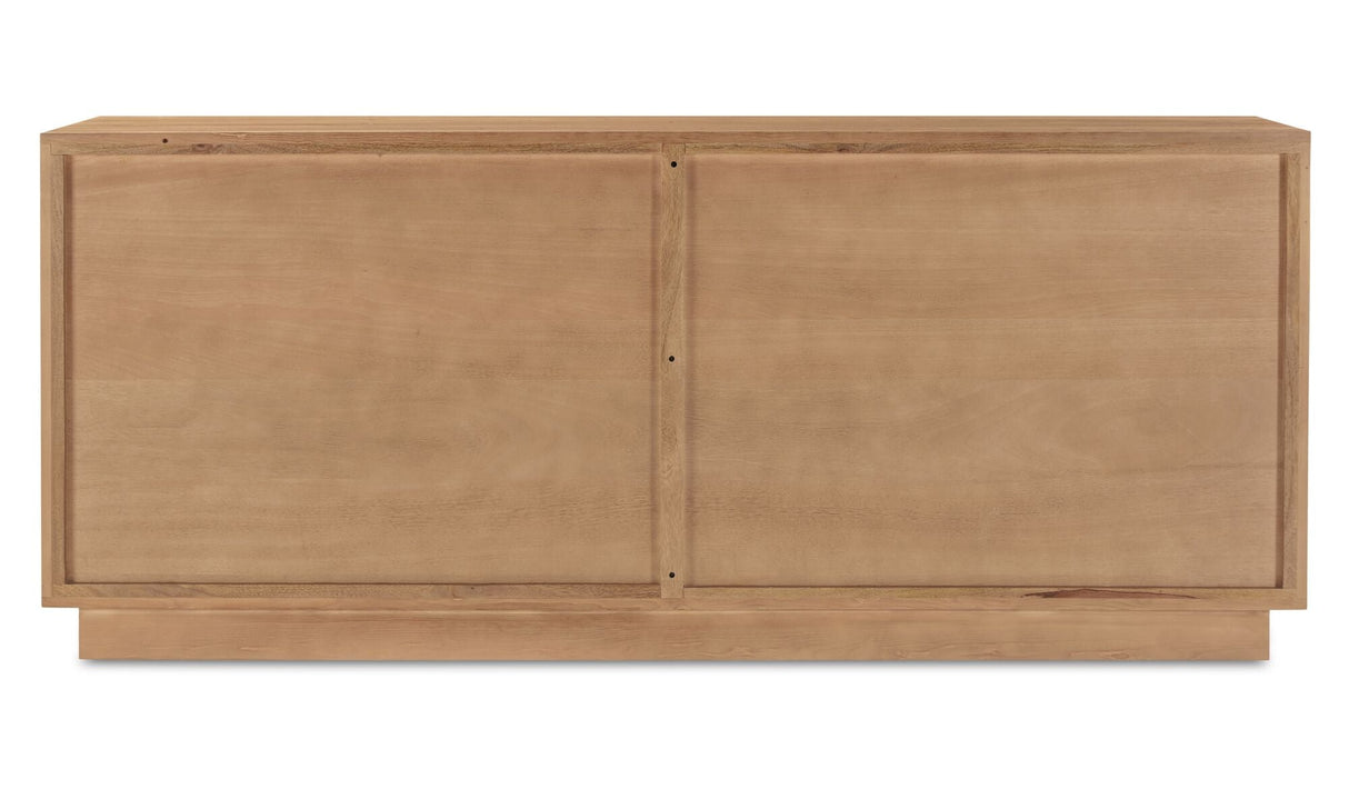 Hudson 6 Drawer Dresser Natural by Moe's Home at Eve Furniture