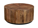 Hudson Brown Cocktail Table by Crestview at Eve Furniture