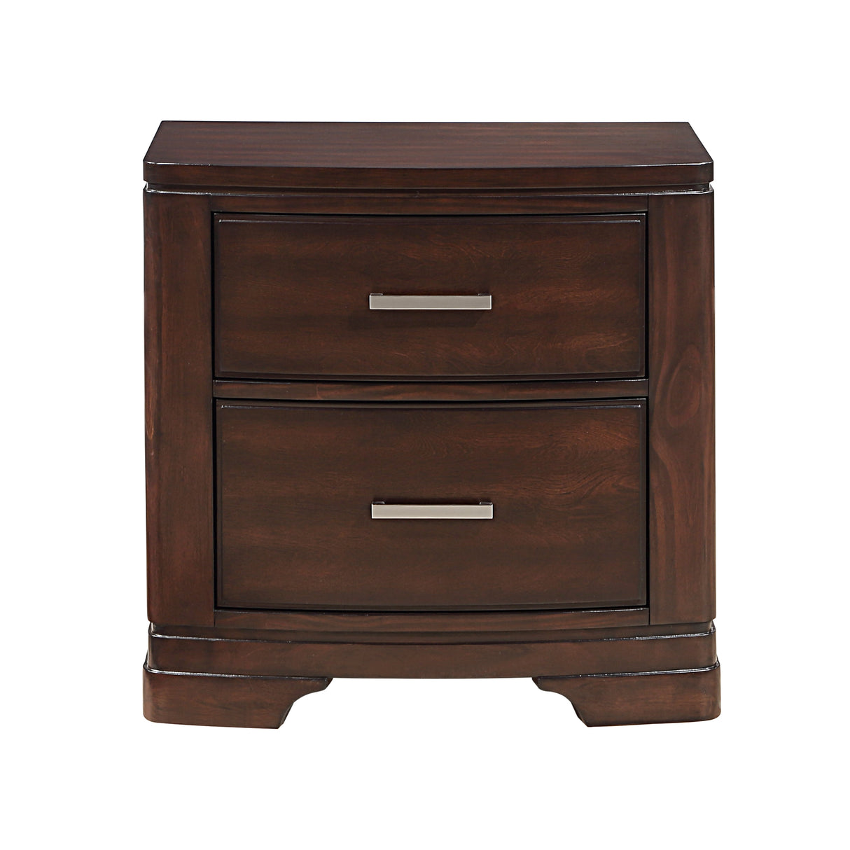 Hudson Cherry Nightstand by Homelegance at Eve Furniture