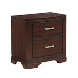 Hudson Cherry Storage Platform Bedroom Set by Homelegance at Eve Furniture