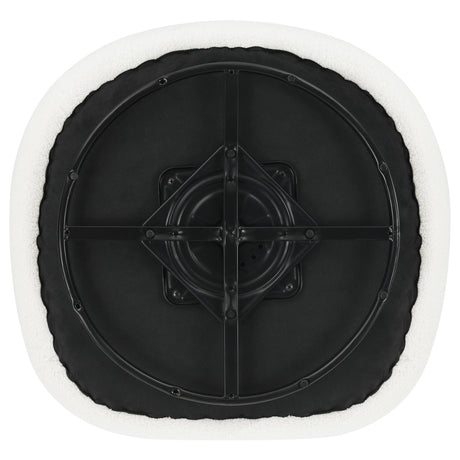 Hudson Natural Upholstered Swivel Chair by Coaster at Eve Furniture