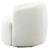 Hudson Natural Upholstered Swivel Chair by Coaster at Eve Furniture