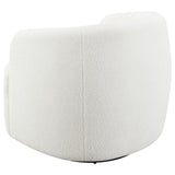 Hudson Natural Upholstered Swivel Chair by Coaster at Eve Furniture
