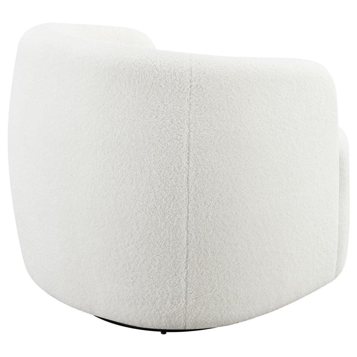 Hudson Natural Upholstered Swivel Chair by Coaster at Eve Furniture