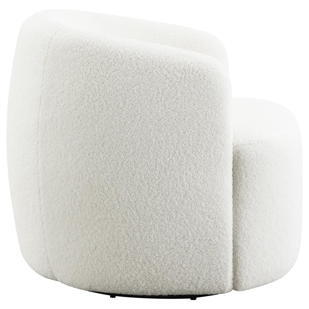 Hudson Natural Upholstered Swivel Chair by Coaster at Eve Furniture